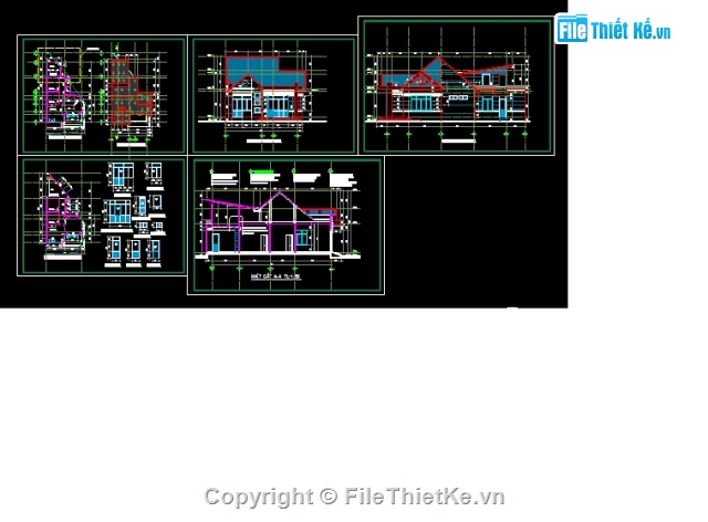 File cad,kiến trúc nhà cấp 4,đầy đủ từ kiến trúc,Nhà ở hiện đại,file cad kiến trúc,nhà cấp 4